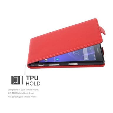 Sony Xperia X Deksel Cover Etui (rød)