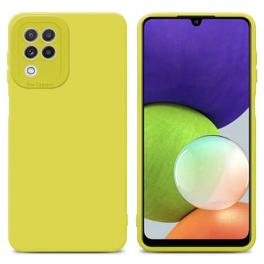 Samsung Galaxy A22 4G Deksel case (gul)