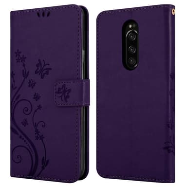 Sony Xperia 1 / Xperia XZ4 lommebokdeksel Blomster