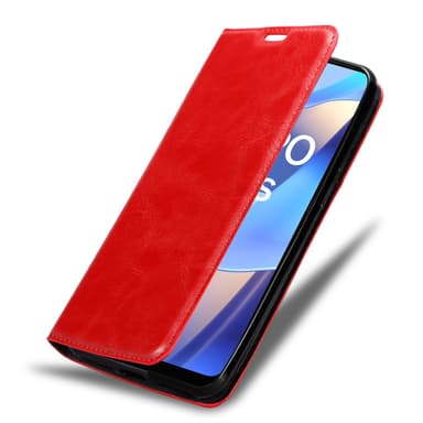 Oppo A16s / A54s lommebokdeksel case (rød)