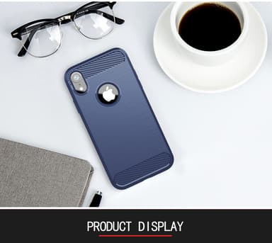 Deksel iPhone XR ultra slim (blå)