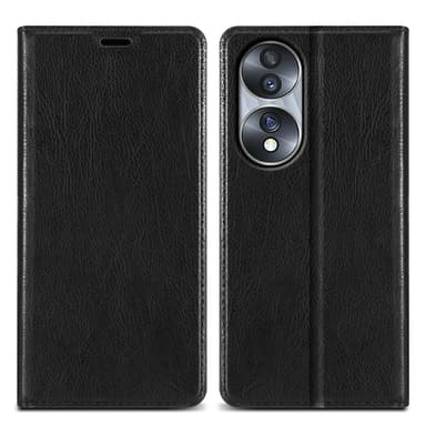 Honor 70 lommebokdeksel case (svart)