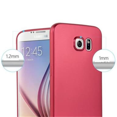 Deksel Samsung Galaxy S6 Case Cover (rød)