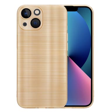 iPhone 13 Silikondeksel Beskyttelse (gold)