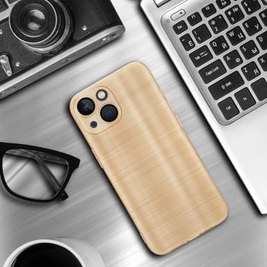 iPhone 13 Silikondeksel Beskyttelse (gold)