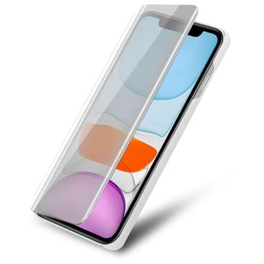 iPhone 11 lommebokdeksel etui (sølv)