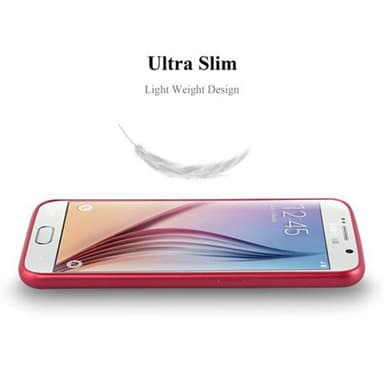 Deksel Samsung Galaxy S6 Case Cover (rød)