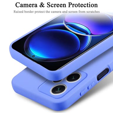 Redmi Note 12 Pro Plus 5G silikondeksel case (Lilla)