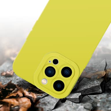 iPhone 14 PRO MAX Deksel case (gul)