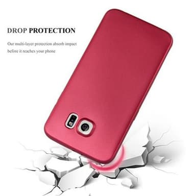 Deksel Samsung Galaxy S6 Case Cover (rød)