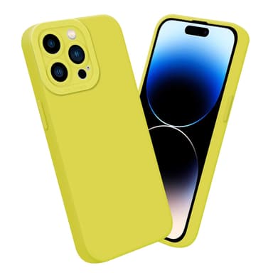 iPhone 14 PRO MAX Deksel case (gul)