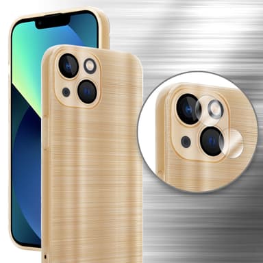 iPhone 13 Silikondeksel Beskyttelse (gold)