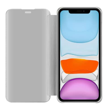 iPhone 11 lommebokdeksel etui (sølv)