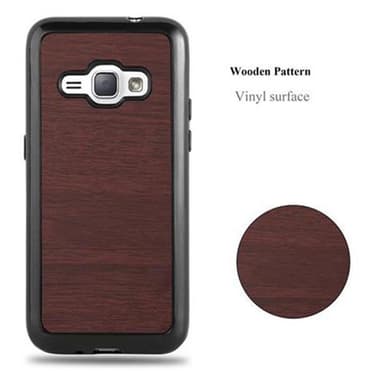 Samsung Galaxy J1 2016 Deksel Case Cover (brun)