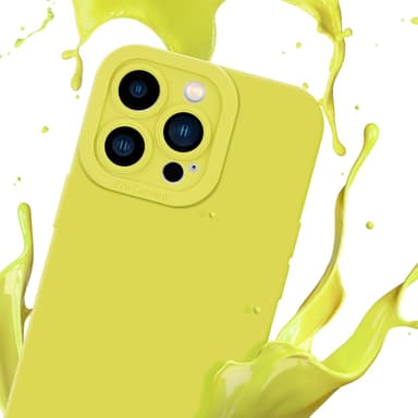 iPhone 14 PRO MAX Deksel case (gul)