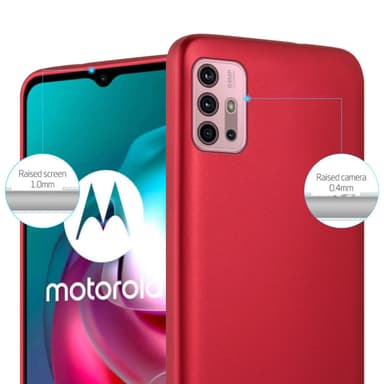 Deksel Motorola MOTO G10 / G30 Case Cover (rød)