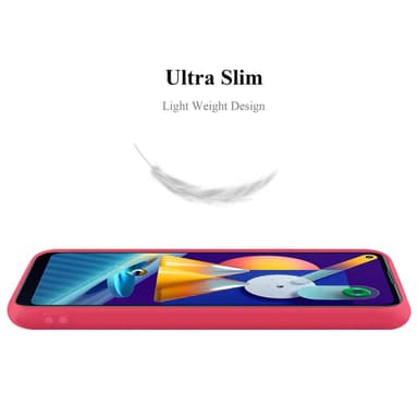Deksel Samsung Galaxy A11 / M11 Silikon cover (rød)