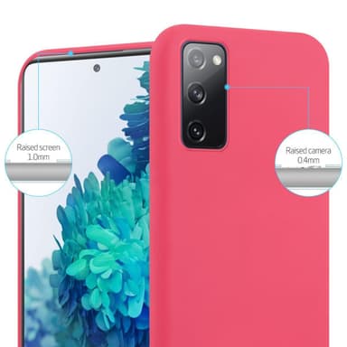 Deksel Samsung Galaxy S20 FE Silikon cover (rød)