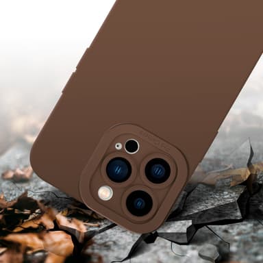 iPhone 14 PRO MAX Deksel case (brun)