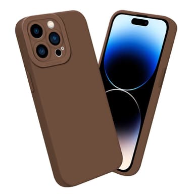iPhone 14 PRO MAX Deksel case (brun)