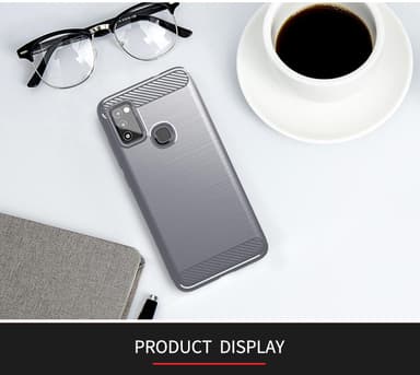 Deksel Samsung Galaxy M51 ultra slim (grå)