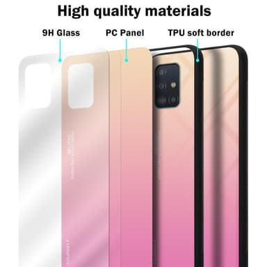 Deksel Samsung Galaxy A51 4G / M40s Case Cover (svart)