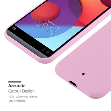 Deksel LG Q8 Silikon cover (rosa)
