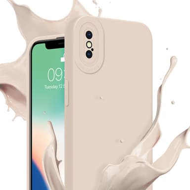 iPhone X / XS Deksel case (rosa)