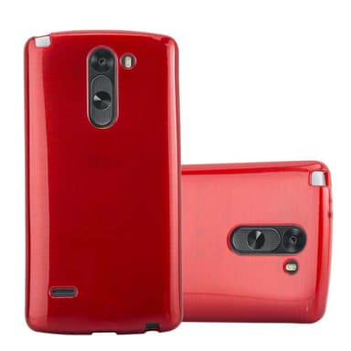 LG G3 STYLUS silikondeksel cover (rød)
