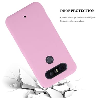 Deksel LG Q8 Silikon cover (rosa)