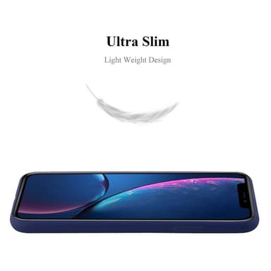 Deksel iPhone XR Silikon cover (blå)