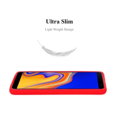 Deksel Samsung Galaxy J4 PLUS case (rød)