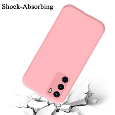 Huawei P40 silikondeksel case (rosa)