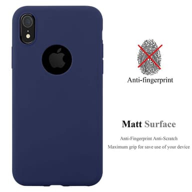Deksel iPhone XR Silikon cover (blå)