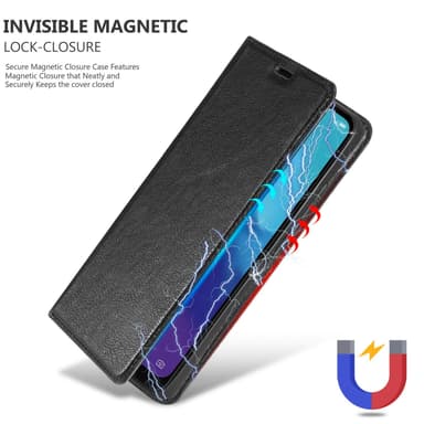 ZTE Blade V30 Vita lommebokdeksel case (svart)