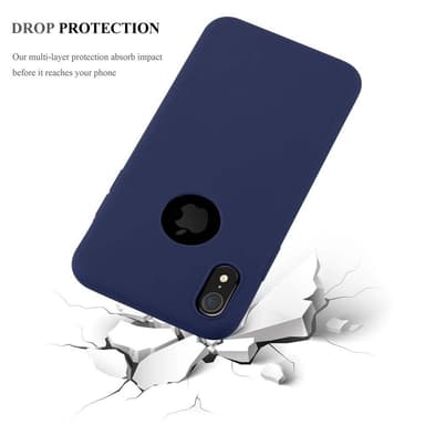 Deksel iPhone XR Silikon cover (blå)