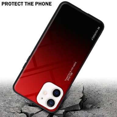 Deksel iPhone 12 MINI Case Cover (svart)