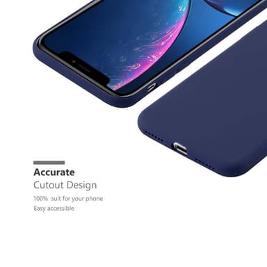 Deksel iPhone XR Silikon cover (blå)