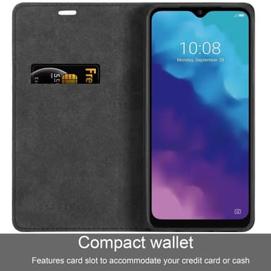ZTE Blade V30 Vita lommebokdeksel case (svart)