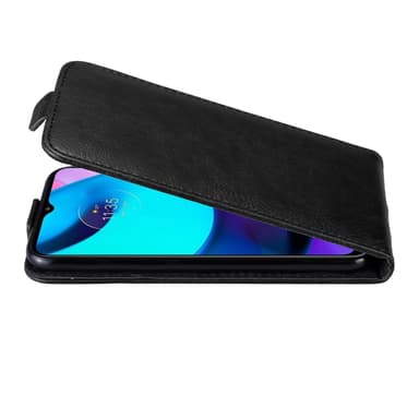 Motorola MOTO E20 / E30 / E40 deksel flip cover (svart)