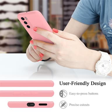 Huawei P40 silikondeksel case (rosa)