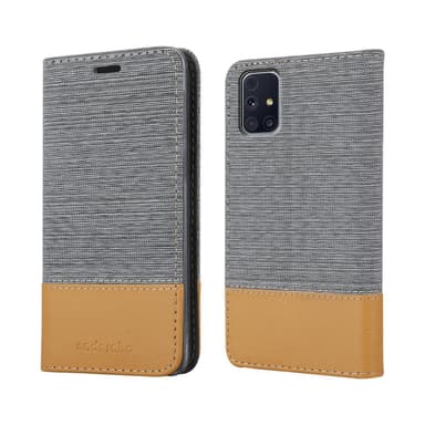 Samsung Galaxy M31s lommebokdeksel etui (grå)