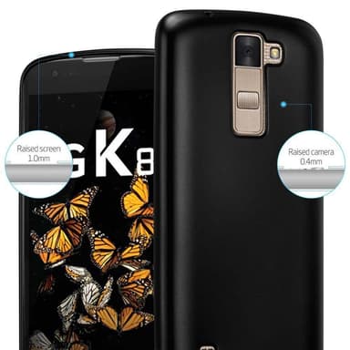Deksel LG K8 2016 Case Cover (svart)