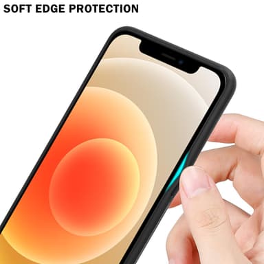 Deksel iPhone 12 MINI Case Cover (svart)