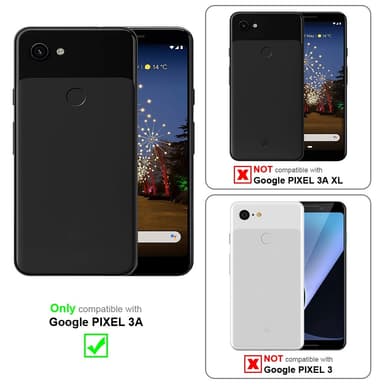 Google PIXEL 3A 3x Skjermbeskytter Skärmskydd
