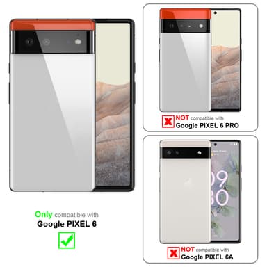 Google PIXEL 6 deksel ultra slim (gjennomsiktig)