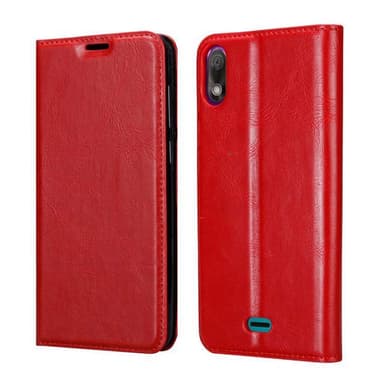 WIKO VIEW MAX lommebokdeksel case (rød)