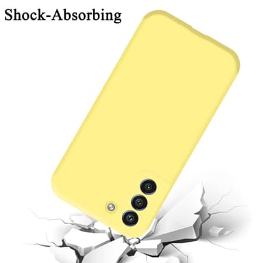 Samsung Galaxy S21 FE silikondeksel case (gul)