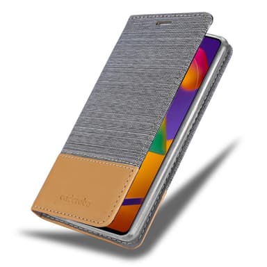 Samsung Galaxy M31s lommebokdeksel etui (grå)