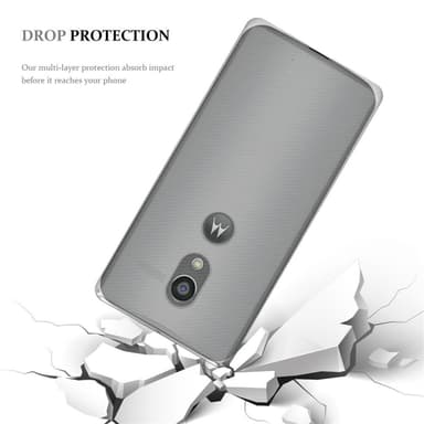 Motorola MOTO G2 deksel ultra slim (gjennomsiktig)